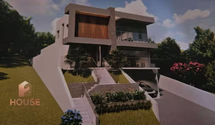Casa com 4 dormitórios à venda, 594 m² por R$ 1.800.000,00 - Condomínio Arujá Hills III - Arujá/SP