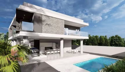 Casa com 4 dormitórios à venda, 550 m² por R$ 3.500.000,00 - Condomínio Reserva Ibirapitanga - Santa Isabel/SP