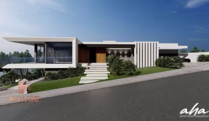 Casa com 4 dormitórios à venda, 512 m² por R$ 3.950.000,00 - Condomínio Reserva Ibirapitanga - Santa Isabel/SP