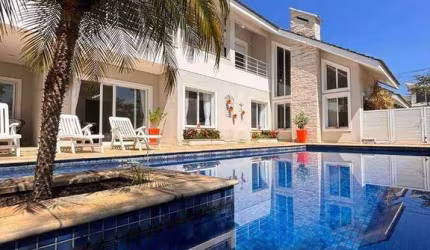 Casa com 4 dormitórios, 600 m² - venda por R$ 2.650.000,00 ou aluguel por R$ 18.000,00/mês - Condomínio Reserva Ibirapitanga - Santa Isabel/SP