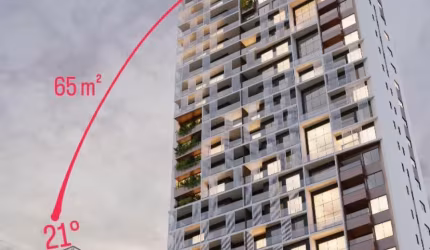 Apartamento para venda com 2 Quartos com vista definitiva para o mar