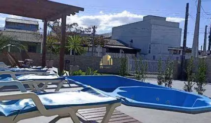 Casa à venda, no Bairro Pinheira, Palhoça-SC, com 3 quartos, sendo 1 suíte, com 4 vagas