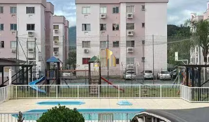 Apartamento à venda, no Bairro Aririu, Palhoça-SC, com 2 quartos, sendo , com 1 vaga