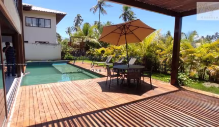 Casa em Condomínio para Venda em Mata de São João, Praia do Forte, 4 dormitórios, 4 suítes, 5 banheiros, 2 vagas