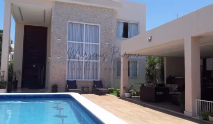 Casa em Condomínio para Venda em Camaçari, Barra do Jacuípe, 5 dormitórios, 5 suítes, 8 banheiros, 2 vagas
