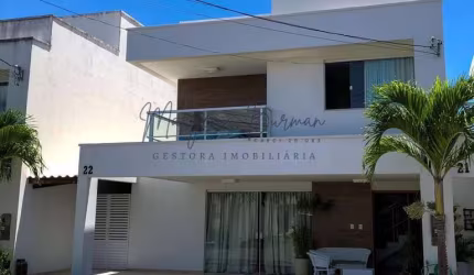 Casa em Condomínio para Venda em Lauro de Freitas, Foz do Joanes, 4 dormitórios, 3 suítes, 4 banheiros, 3 vagas