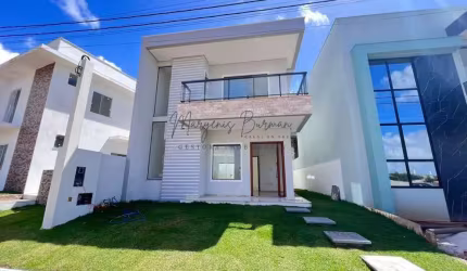 Casa em Condomínio para Venda em Lauro de Freitas, CAJI, 4 dormitórios, 3 suítes, 4 banheiros, 2 vagas