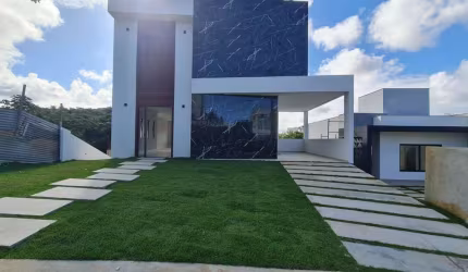 Casa em Condomínio para Venda em Camaçari, Alphaville (Abrantes), 4 dormitórios, 4 suítes, 6 banheiros, 2 vagas
