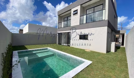 Casa em Condomínio para Venda em Camaçari, Malícia (Abrantes), 4 dormitórios, 3 suítes, 5 banheiros, 2 vagas