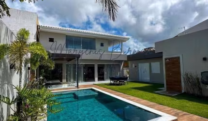 Casa para Venda em Lauro de Freitas, Vilas Do Atlântico, 5 dormitórios, 5 suítes, 7 banheiros, 3 vagas