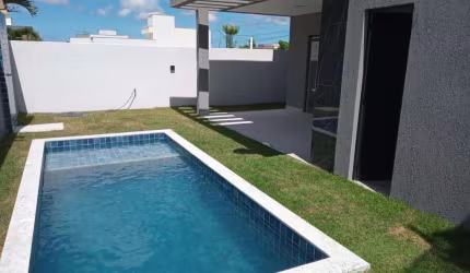 Casa em Condomínio para Venda em Camaçari, Boa União (Abrantes), 3 dormitórios, 1 suíte, 3 banheiros, 2 vagas