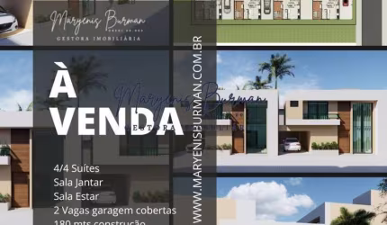 Casa em Condomínio para Venda em Lauro de Freitas, Buraquinho, 4 dormitórios, 3 suítes, 4 banheiros, 2 vagas