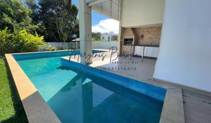 Casa para Locação em Camaçari, Busca Vida (Abrantes), 4 dormitórios, 4 suítes, 6 banheiros, 5 vagas