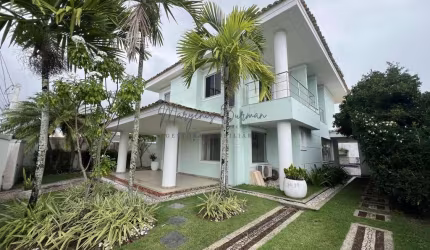 Casa em Condomínio para Locação em Lauro de Freitas, Buraquinho, 4 dormitórios, 3 suítes, 5 banheiros, 2 vagas