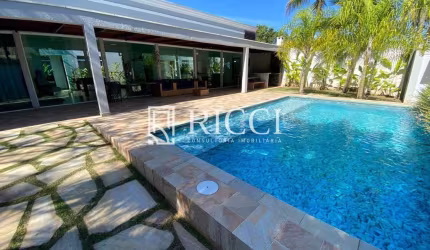 CASA ALTO PADRÃO EM JUQUEHY, 6 SUÍTES, PISCINA, CHURRASQUEIRA, 4 VAGAS