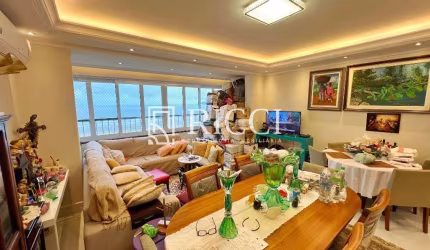 Apartamento de luxo à venda em Santos-SP, 2 quartos, 2 suítes, 1 sala, 3 banheiros, 1 vaga, 154m² no Gonzaga!
