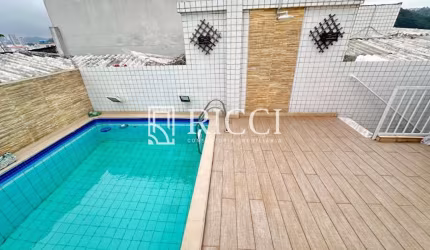 cobertura com piscina e area ampla area gourmet