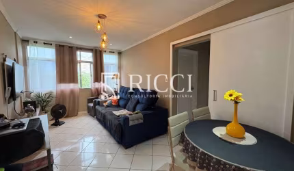 Apartamento à venda na Ilha Porchat: 2 quartos, 1 sala, 1 banheiro, 1 vaga, 109m². Sofisticação e conforto à beira-mar em São Vicente-SP!