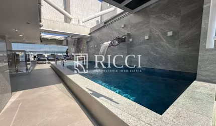 incrível cobertura triplex com vista mar, prédio com lazer completo na quadra da praia