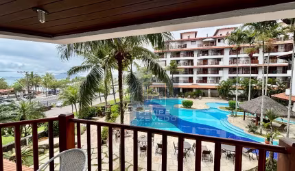 Vista mar e vista piscina