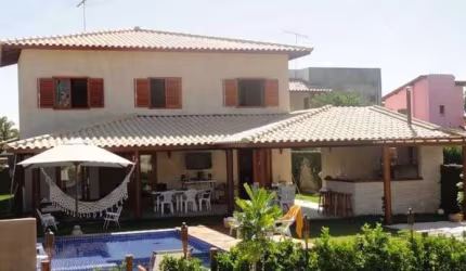Casa em condomínio fechado com 5 quartos à venda na Cond.villa de Jacuipe, 16, Barra do Jacuípe, Camaçari por R$ 1.800