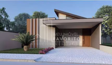 Vende-se casa térrea com 3 suítes no condomínio Campos de Medeiros.