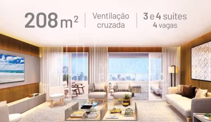 Apartamento Alto Padrão de 132m  a 208m , 3 e 4 suítes e 2 a 4 vagas, ao lado do Jardim Botanico