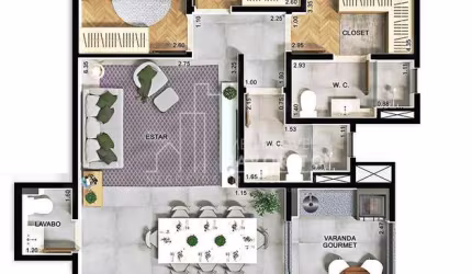 Apartamento à venda no Altos da Avenida, último andar, Sol da manhã, Jundiaí-SP