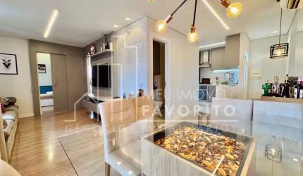 Apartamento reformado com 2 dorms no Go Maraville, andar alto, 61m , 1 vaga e ar-condicionado