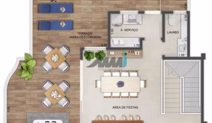 Apartamento com 3 quartos à venda na Avenida Nereu Ramos, 6133, Itacolomi, Balneário Piçarras por R$ 1.667.975