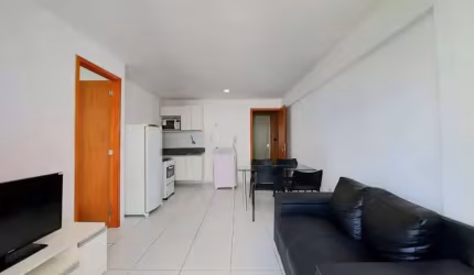 Flat Mobiliado pra alugar com 1 quarto com 35m² A partir de R$ 2.200,00