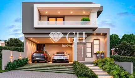 Casa com 4 suítes à venda, 286 m² por R$ 1.890.000 - Vale dos Vinhedos -Colônia Dona Luiza - Ponta Grossa/PR