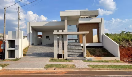 CASA NOVA DE ALTO PADRÃO A VENDA NO BAIRRO FRARON - 01 SUÍTE   02 DEMI-SUÍTE