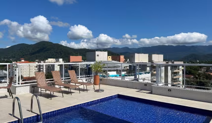 Apartamento com vista do mar no Itaguá Ubatuba