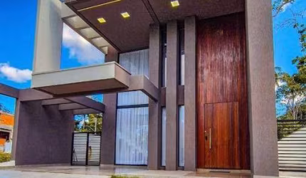Casa com 4 suítes à venda no Cond. Alphaville 4, 397 m² por R$ 2.495.000 - Ponta Negra - Manaus/AM