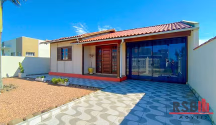 Casa com 2 dormitórios à venda, 90 m² por R$ 371.000,00 - Caravelle - Passo de Torres/SC