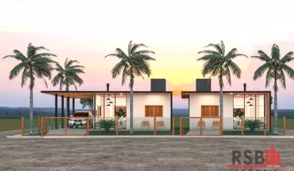 Casa com 2 dormitórios à venda, 77 m² por R$ 345.000,00 - Jardim America - Passo de Torres/SC