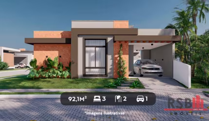 Casa com 3 dormitórios à venda, 92 m² por R$ 560.000 - Novo Passo - Passo de Torres/SC