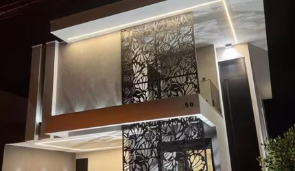Casa em Condomínio para Venda em Uberlândia, Gávea, 4 dormitórios, 4 suítes, 2 banheiros, 4 vagas