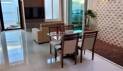 Casa para Venda em Uberlândia, Bosque dos Buritis, 3 dormitórios, 3 suítes, 1 banheiro, 3 vagas