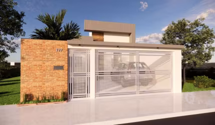 Casa para Venda em Salto, Jardim Novo São Pedro, 3 dormitórios, 1 suíte, 2 banheiros, 2 vagas
