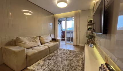 Apartamento de 3 quartos, 1 suíte, 2 vagas de garagem, sacada com churrasqueira