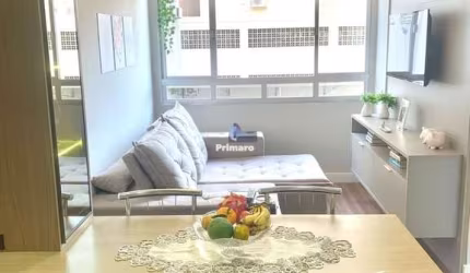 Apartamento 2 quartos no Centro, mobiliado