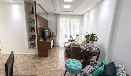 Apartamento 3 quartos, sendo 1 suíte, 1 garagem, sacada com churrasqueira