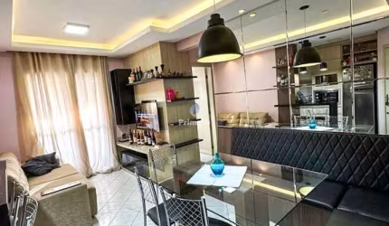 Apartamento de 2 quartos, 1 banheiro, 1 garagem, sacada