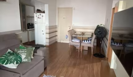 Apartamento de 2 quartos, sendo 1 suíte, sacada com churrasqueira, 1 garagem