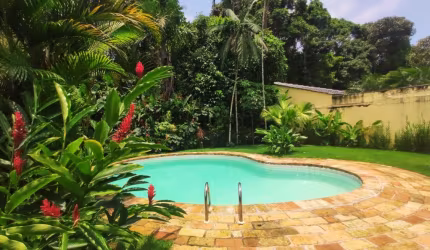 Linda casa para locação de temporada com 4 suítes