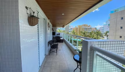 Lindo apartamento à venda com: 03 dormitórios (sendo 01 suíte), duas vagas, 200 metros da praia, Riviera de São Lourenço/SP.