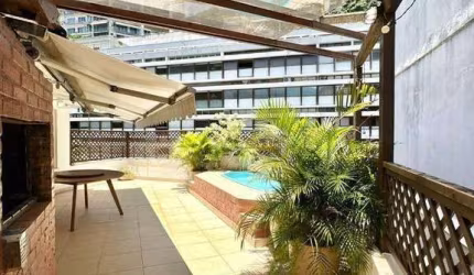 Cobertura com 3 dormitórios à venda, 230 m² por R$ 1.889.000 - Lagoa - Rio de Janeiro/RJ