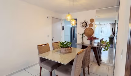 APARTAMENTO À VENDA – PONTA DE CAMPINA | MOBILIADO | PRONTO PARA MORAR